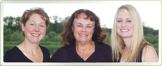 Sara, Linda and Kristen